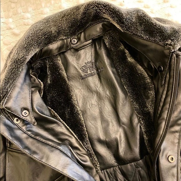 Emporio & Co Leather Jacket - Picture 3 of 3